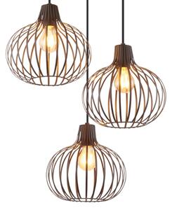 Globo 33379311 - Závesné svietidlo na lanku MATEO 3xE27/40W/230V