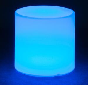 LED svietiaci stolík/taburet, 40 x 40 x 40 cm