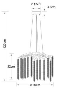 Globo 64137-6 - LED závesný luster LAVERNE na lankách 6xG9/8W/230V