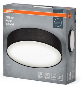 Osram - Stropné svietidlo ORBIS PARIS 2xE27/25W/230V pr. 40 cm čierna