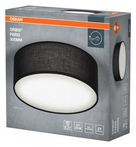 Osram - Stropné svietidlo ORBIS PARIS 1xE27/25W/230V priemer 30 cm čierne