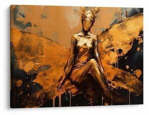 Obraz - Abstrakcia víly (70x50 cm)