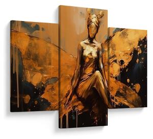 Obraz - Abstrakcia víly (90x60 cm)