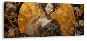 Obraz - Japonská dáma (120x50 cm)