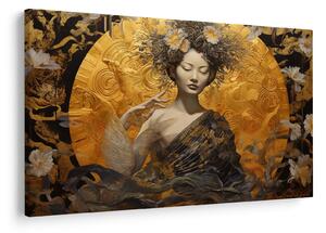 Obraz - Japonská dáma (90x60 cm)