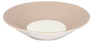 Cestovinový tanier Alice Creamy Fudge 23 cm