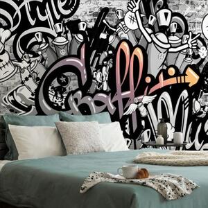 Tapeta moderné graffiti umenie - 300x200