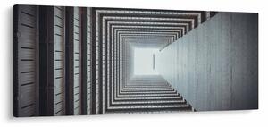 Obraz - Pohľad zvnútra budovy (120x50 cm)