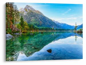 Obraz - Jazero Hintersee (70x50 cm)