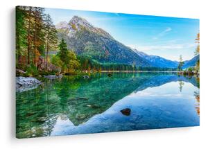 Obraz - Jazero Hintersee (90x60 cm)