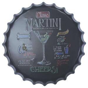 Ceduľa vrchnák Martini 35x35cm