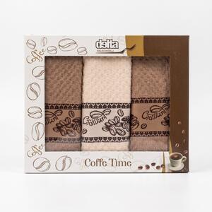 Froté utierky na riad Coffe Time set 3 ks