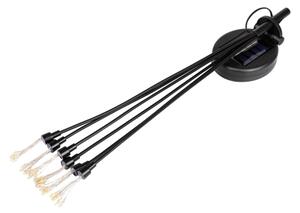 LED solárne dekoratívne svietidlo so snímačom, LED 1,2 V, 3000 K, 73 cm, 600 mAh, IP44