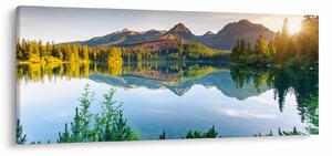 Obraz - Jazero (120x50 cm)