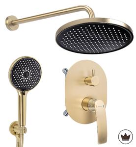 Podomietková sprchová súprava Rea Como M2 Brush Gold + BOX