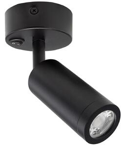 Spectrum LED Nástenné svietidlo MADARA SLIM s vypínačom, GU10/MR11, 230V, IP20, čierne [SLIP003034]
