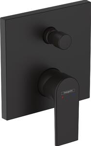 Podomietková vaňová batéria hansgrohe Vernis Shape čierna 4059625363669