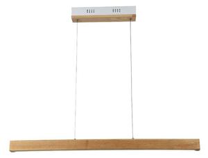 V-TAC LED lineárne závesné svietidlo 12W, 1440lm, 4000K, drevený dekor