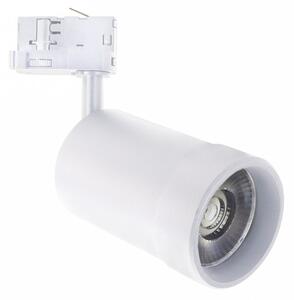 Spectrum LED LED koľajnicové svietidlo PAVA 20W, 1700lm, 20-45°, CCT 3000/4000/6000K, 3-fázové, biele [SLI033032CCT_PW]