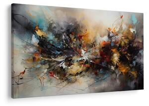 Obraz - Abstraktná grafika (90x60 cm)