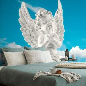 Samolepiaca tapeta starostlivý anjelik na nebi - 225x150
