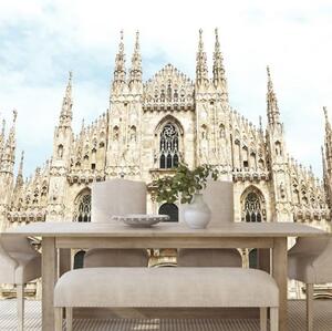 Samolepiaca fototapeta katedrála v Miláne - 450x300