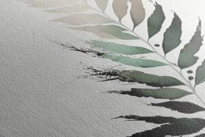 Obraz minimalistický list paprade - 40x60