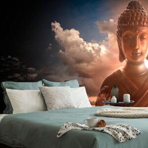 Samolepiaca tapeta Budha medzi oblakmi - 225x150