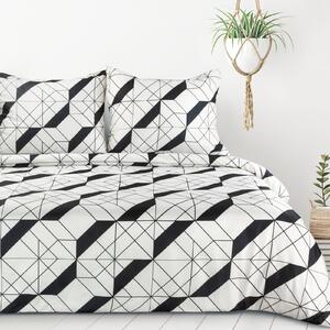 OBLIEČKY Z MIKROVLÁKNA GEO01 160X200 CM, 2 KS 70X80 CM VZOROVANÉ