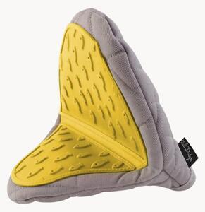 Kuchynské chňapky Livio Grey Yellow, 2 ks