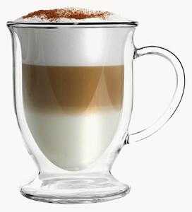 Borosilikátové hrnčeky na latte macchiato Amo, 2 ks