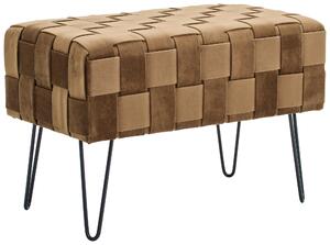 DLHÁ TABURETKA, kov, textil, 72/49/42 cm Xora - Kreslá