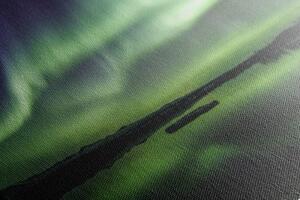 Obraz zelená polárna žiara - 60x40