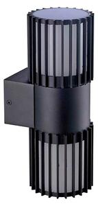 BRILAGI - Vonkajšie nástenné svietidlo ARMOR 2xGU10/35W/230V IP44 čierne
