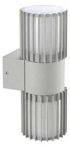 BRILAGI - Vonkajšie nástenné svietidlo ARMOR 2xGU10/35W/230V IP44 sivá