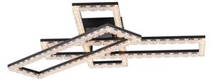 JUST LIGHT. 14733-18 - LED Stropné svietidlo GLITRA LED/35W/230V čierna