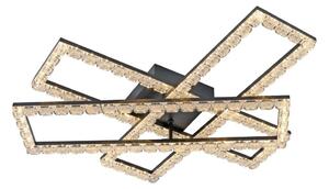 JUST LIGHT. 14733-18 - LED Stropné svietidlo GLITRA LED/35W/230V čierna