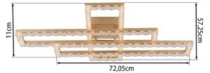 JUST LIGHT. 14733-60 - LED stropné svietidlo GLITRA LED/35W/230V zlaté