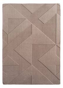 Svetlohnedý prateľný behúň 80x250 cm Pompei 1613 – Ayyildiz Carpets