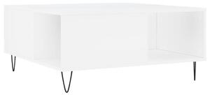 Konferenčný stolík biely 80x80x36,5 cm spracované drevo