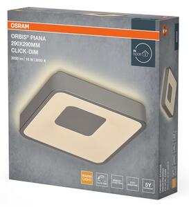 Osram - LED Stmievateľné stropné svietidlo ORBIS PIANA LED/16W/230V 29x29 cm strieborné
