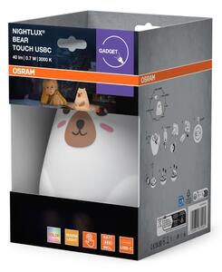 Osram - LED RGBW Detská dotyková lampička NIGHTLUX BEAR LED/0,7W/3,7V 1200 mAh