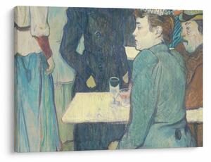 Obraz - Henri de Toulouse-Lautrec, A Corner of the Moulin de la Galette, reprodukcia (70x50 cm)
