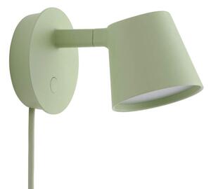 Muuto Nástenná lampa Tip, light green TIPWAL04