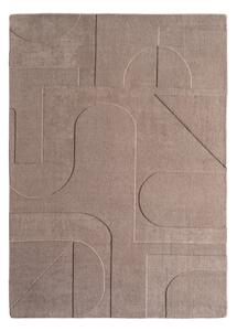 Svetlohnedý prateľný behúň 80x250 cm Pompei 1614 – Ayyildiz Carpets