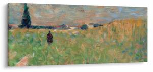 Obraz - Georges Seurat, A Summer Landscape, reprodukcia (120x50 cm)