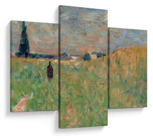 Obraz - Georges Seurat, A Summer Landscape, reprodukcia (90x60 cm)