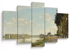 Obraz - Claude Monet, Argenteuil, reprodukcia (150x105 cm)