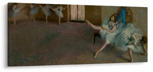 Obraz - Edgar Degas, Before the Ballet, reprodukcia (120x50 cm)