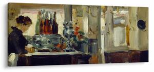 Obraz - Style of Edouard Manet, Bon Bock Cafe, reprodukcia (120x50 cm)